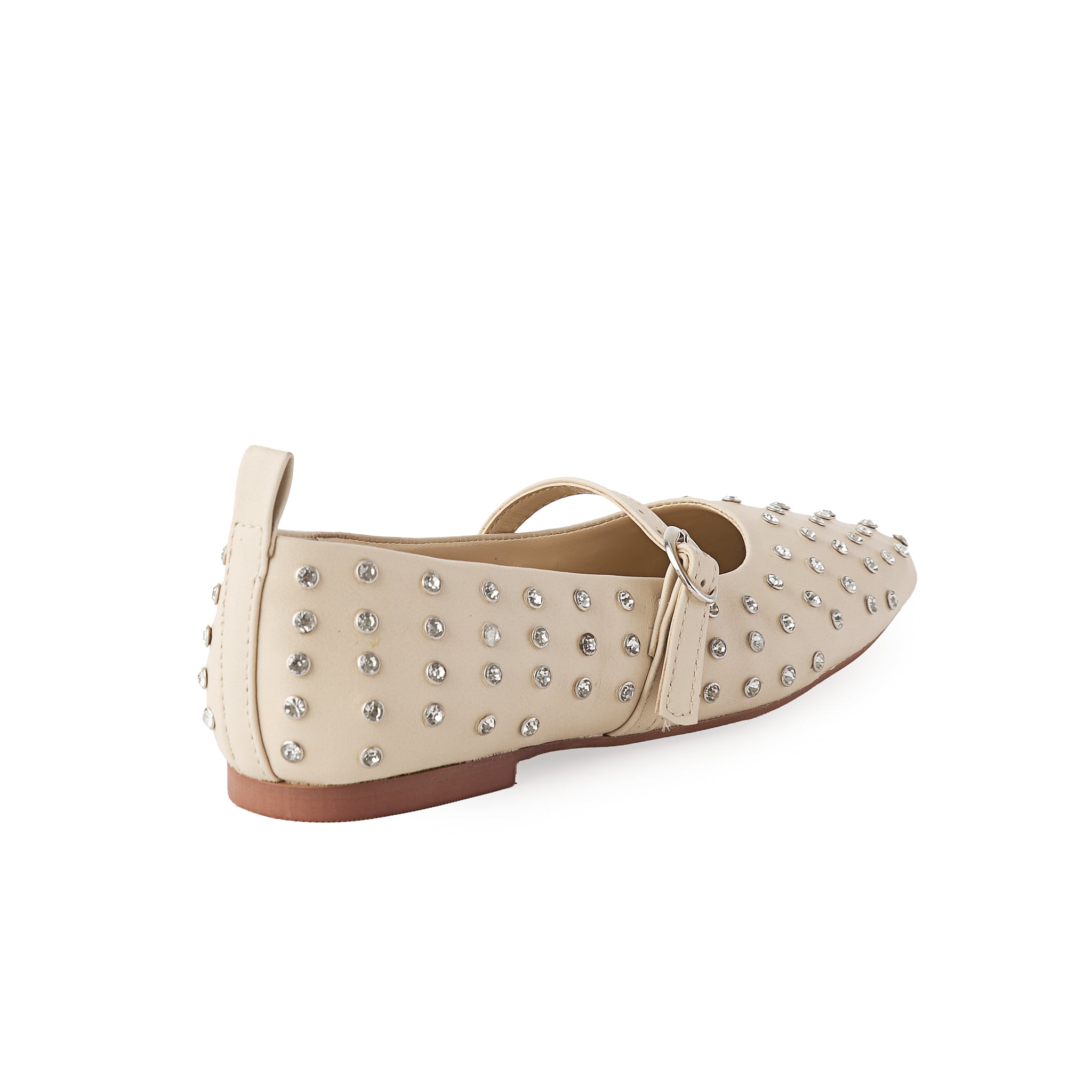 Flat EMILY piel beige